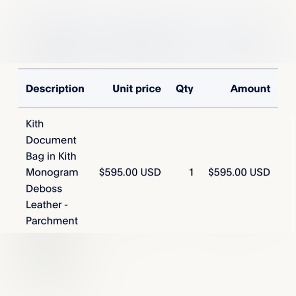 KITH Document Bag • FW23 • O/S • Brown • Monogram - Picture 5 of 5